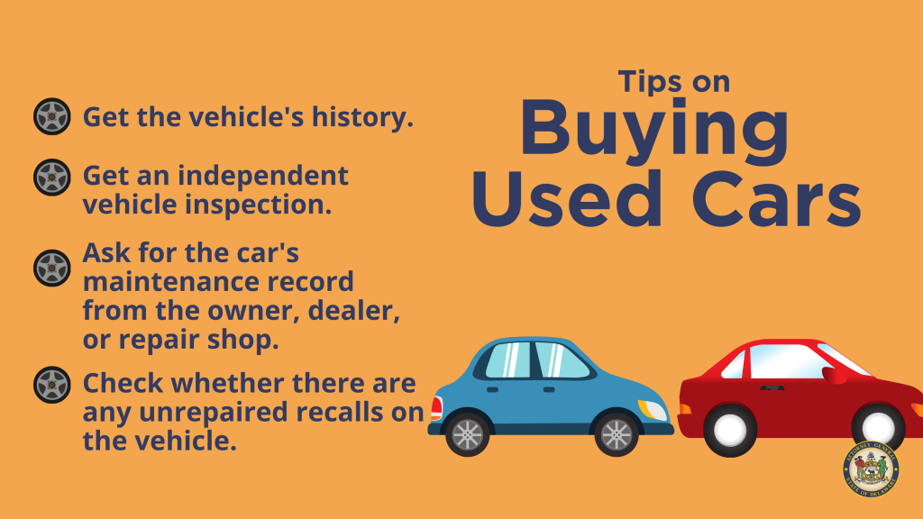 Tips on buying a used car
